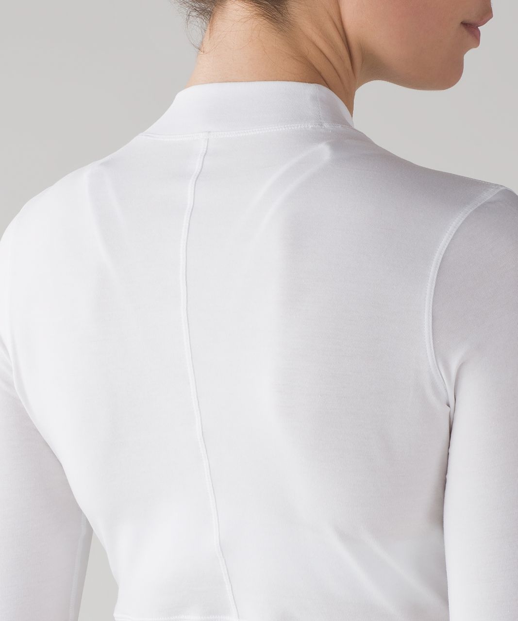 Lululemon Kitsilano Mock Long Sleeve - White