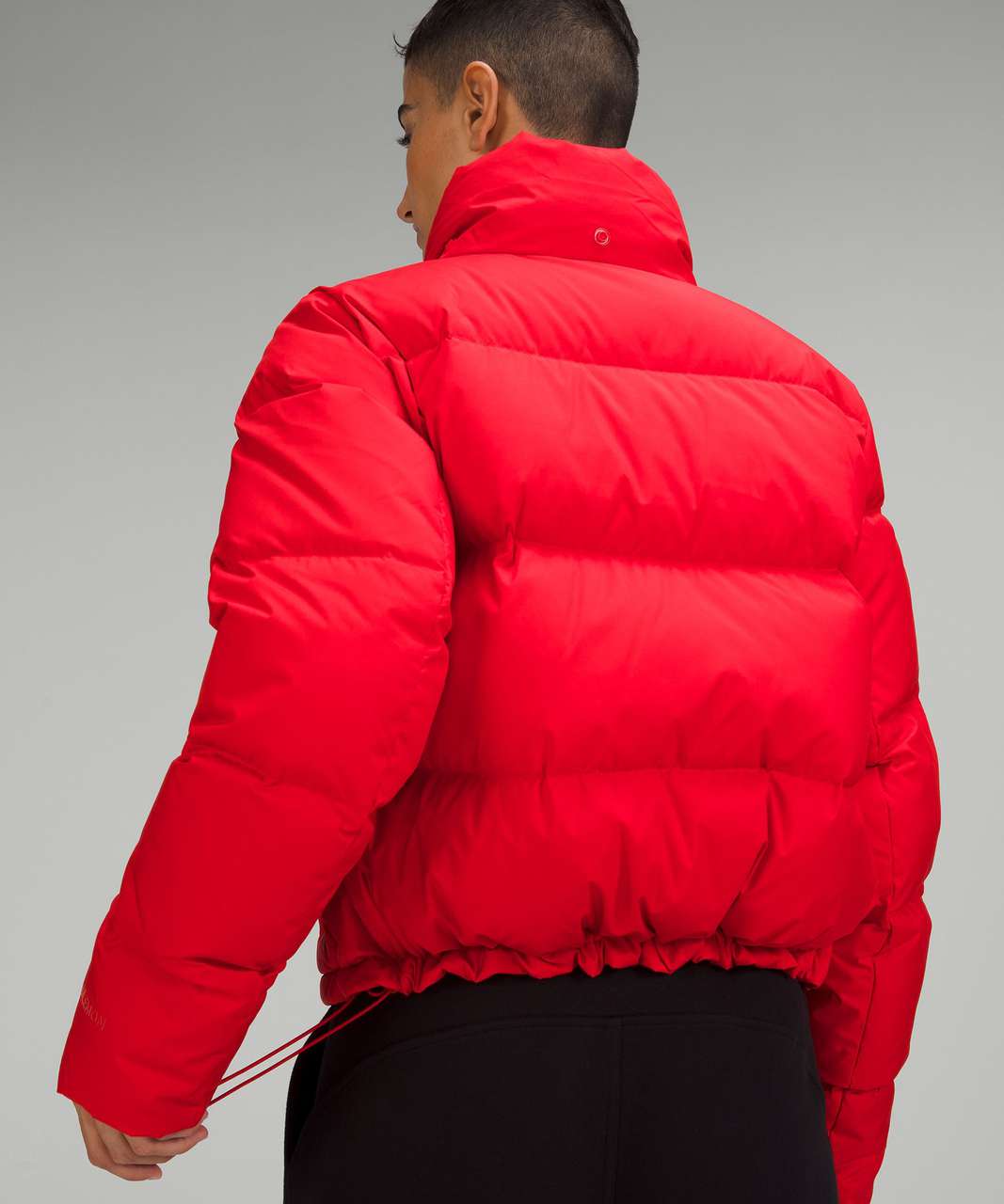 Lululemon Wunder Puff Cropped Jacket - Grenadine Red