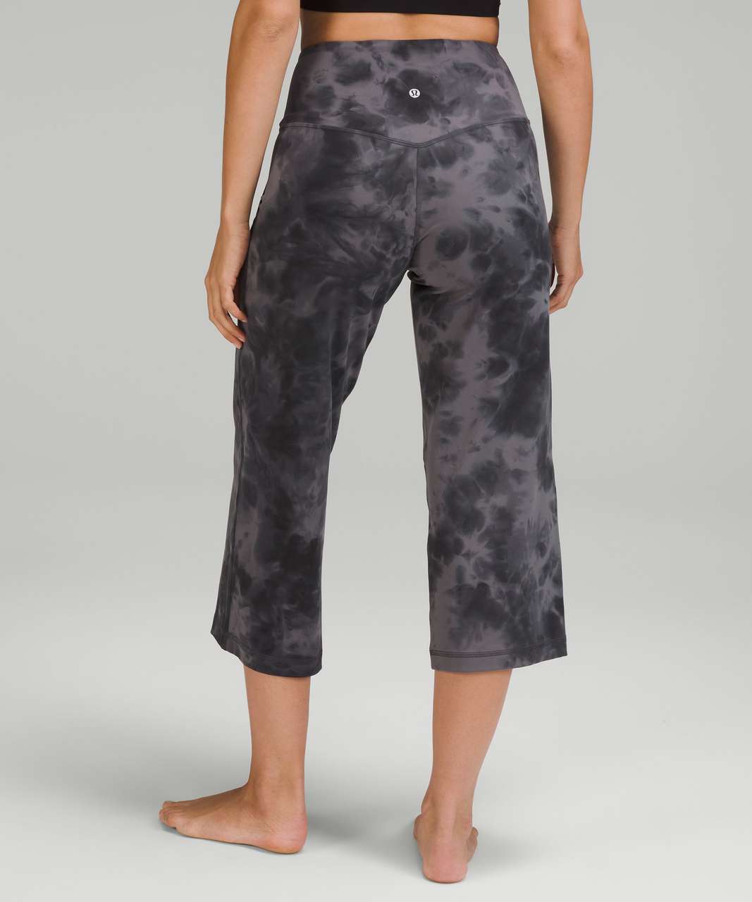 Lululemon Align Super High-Rise Crop *21 *Diamond Dye - Diamond Dye Pitch  Grey Graphite Grey - lulu fanatics