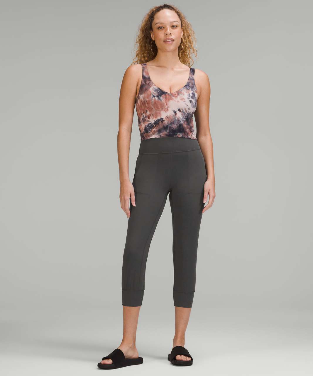 Lululemon Align High-Rise Cropped Jogger - Graphite Grey