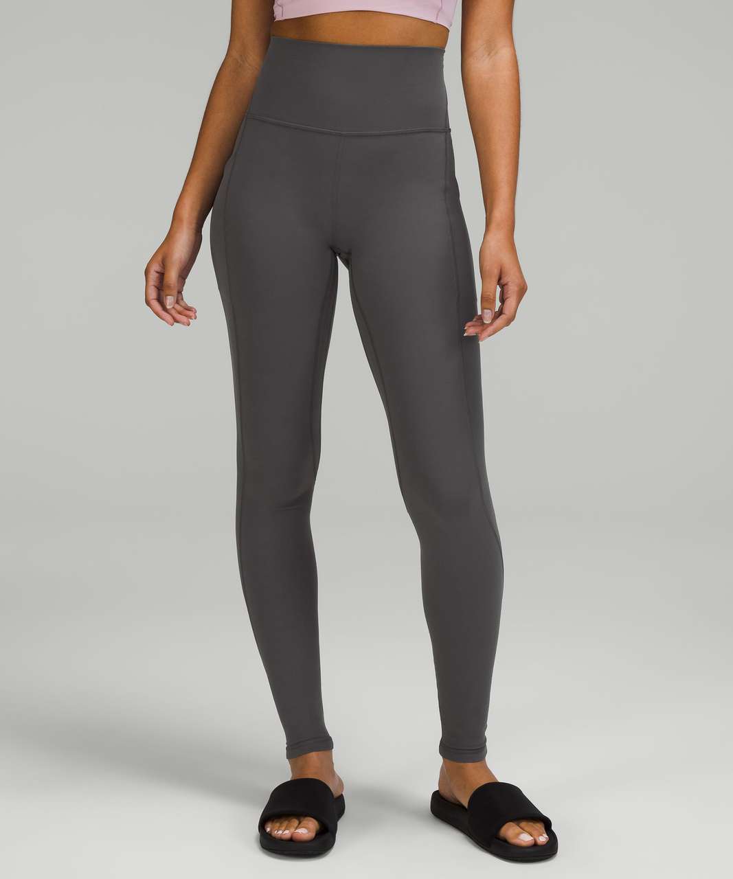 Lululemon Align Pant 25” with Pockets Size 2 in Rhino Grey, Women's  Fashion, Activewear on Carousell