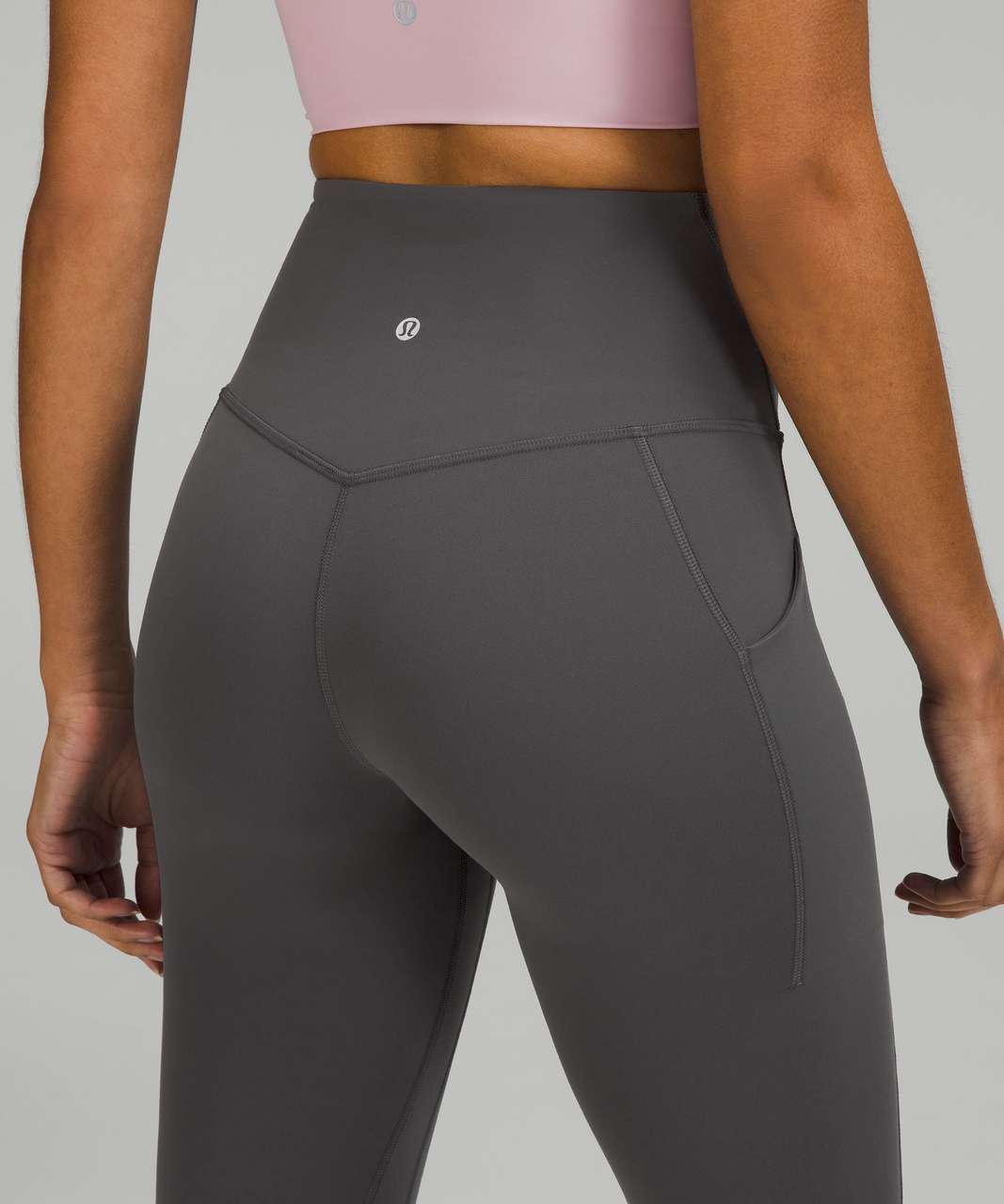 Grey lululemon leggings with pockets. Only