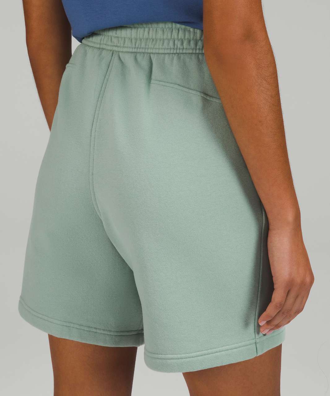 Lululemon Loungeful High-Rise Short 7" - Silver Blue