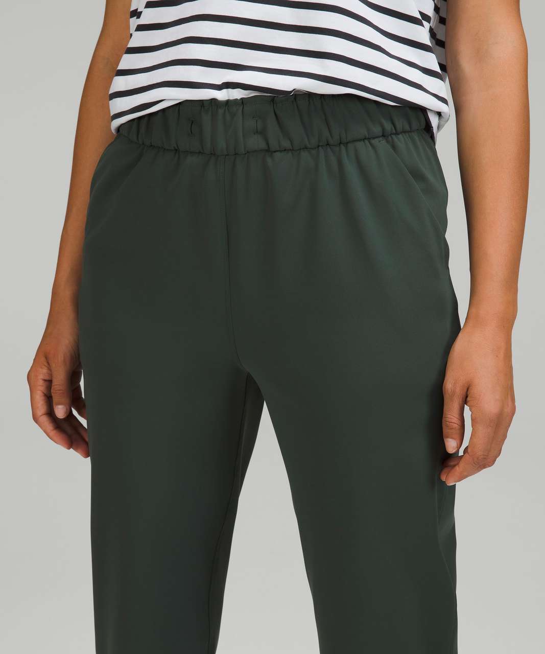 Lululemon Wunder Train High-Rise Crop 21 - Smoked Spruce - lulu