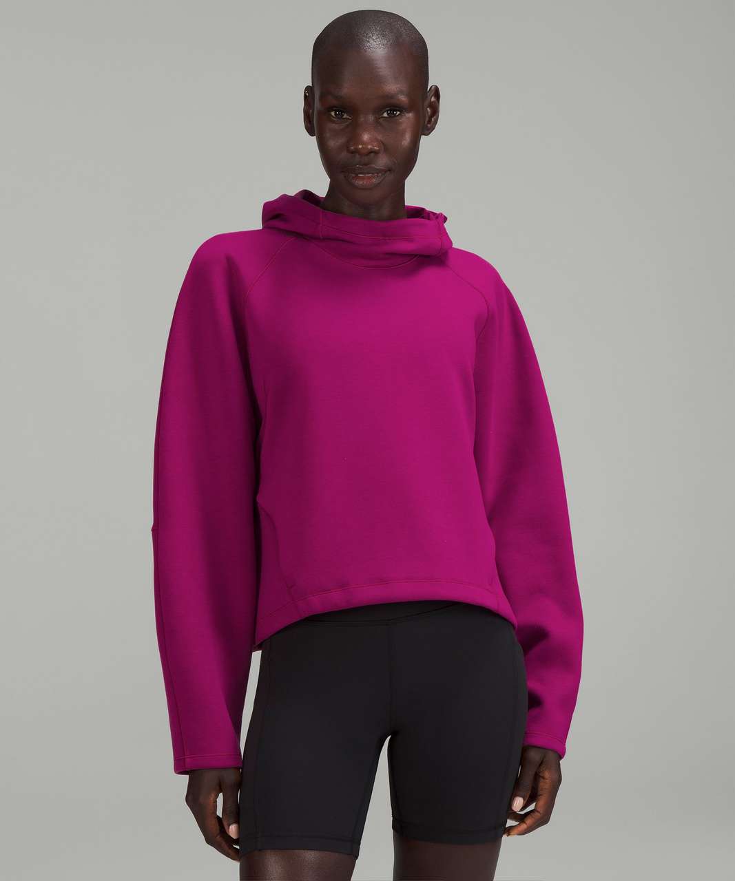 Lululemon AirWrap Modal Pullover Hoodie - Magenta Purple