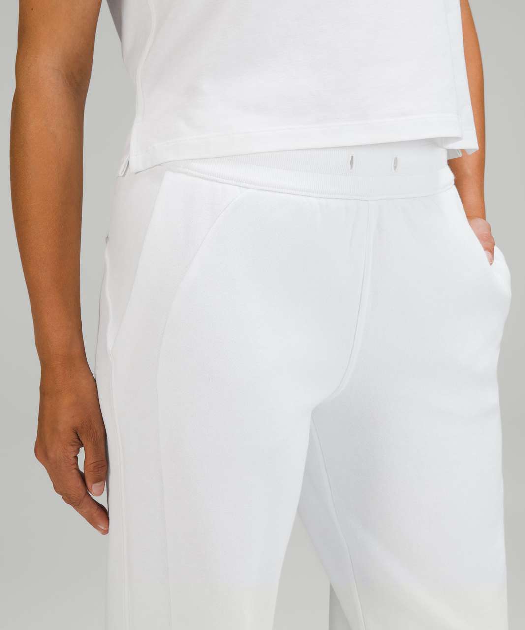 Lululemon Scuba High-Rise Jogger *Graphic - White