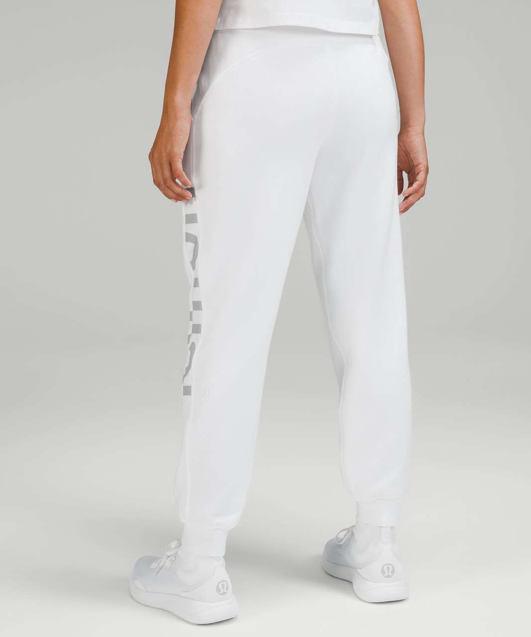 Lululemon Scuba High-Rise Jogger *Graphic - White - lulu fanatics