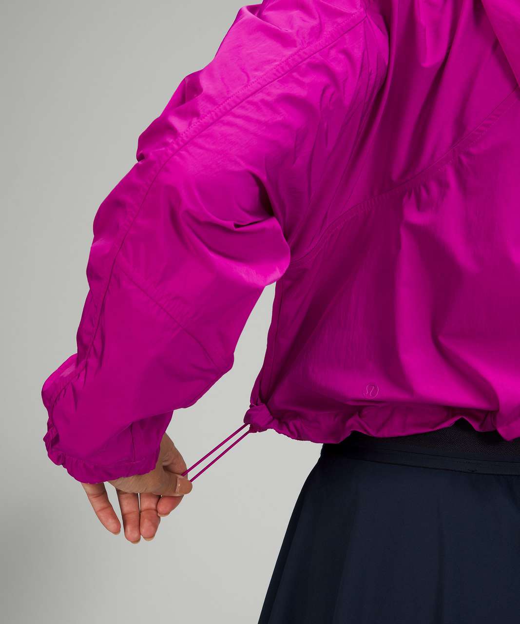 Lululemon Lightweight Cropped Jacket - Purple Highlight - lulu ...