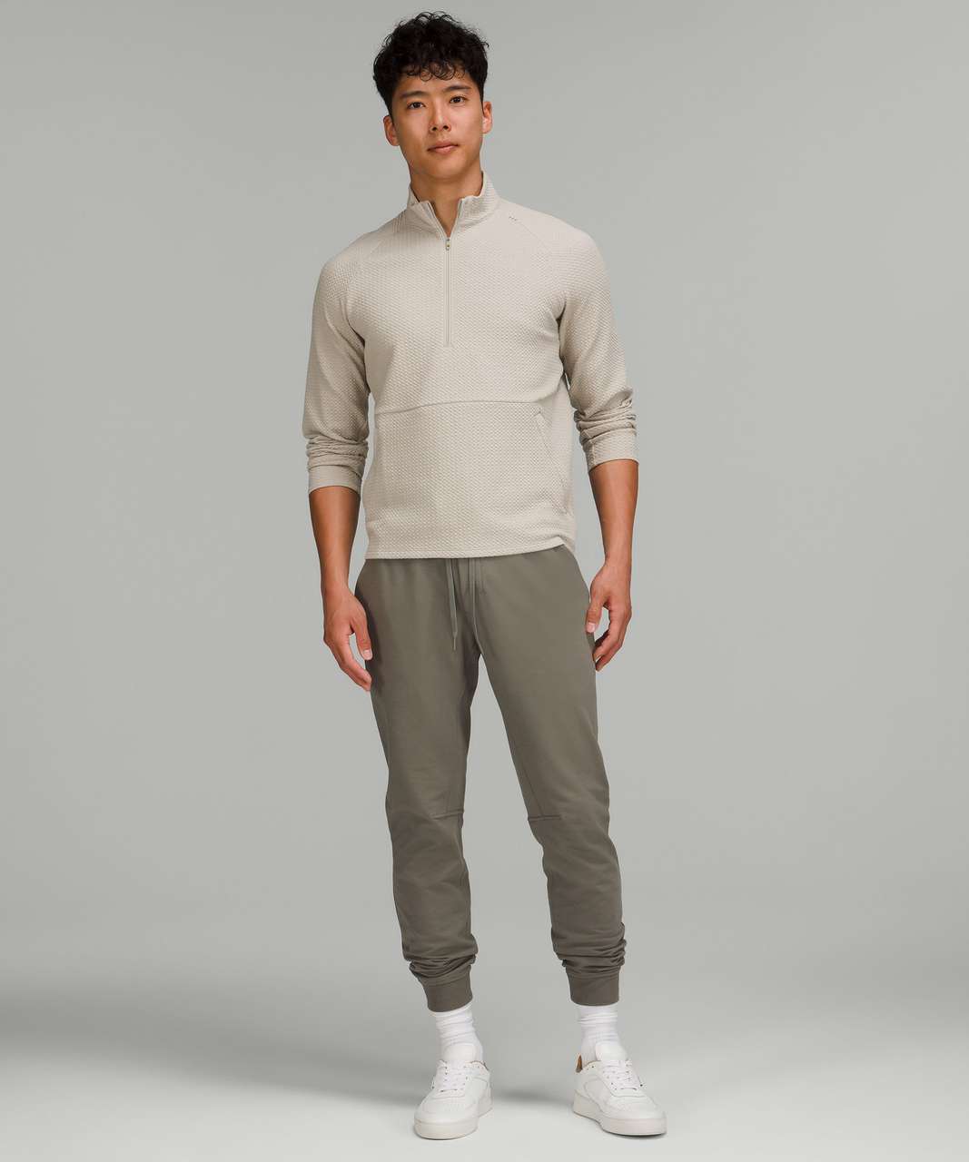 Lululemon City Sweat Jogger Shorter Length - Grey Sage