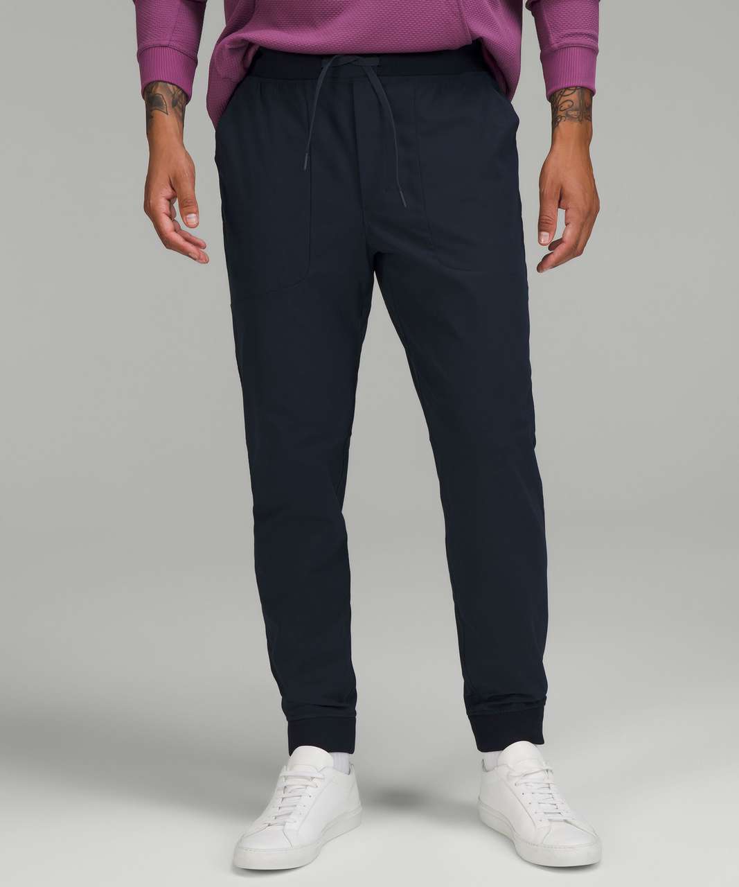 Lululemon ABC Jogger Shorter Length *Warpstreme - True Navy