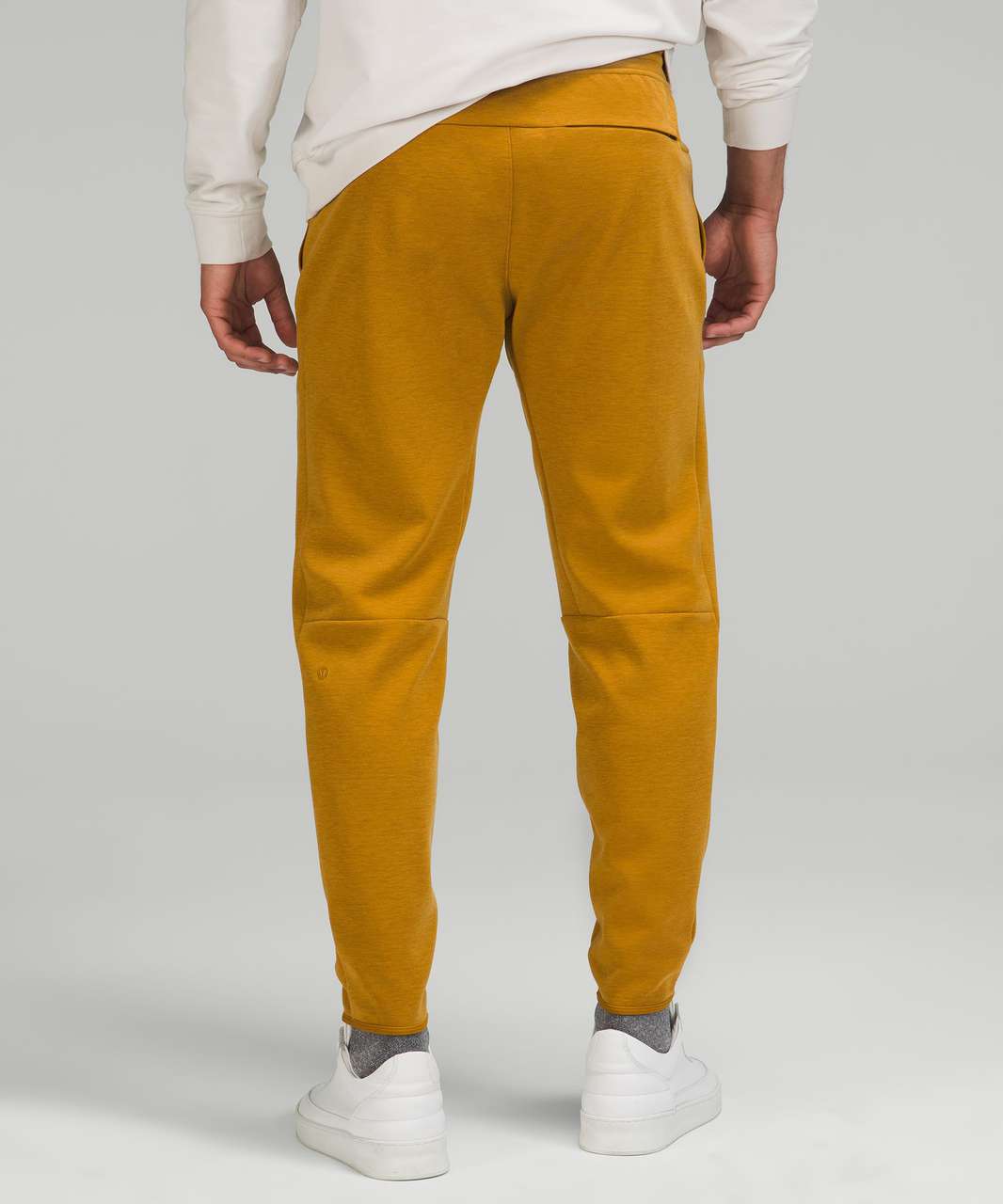 Lululemon GridLiner Fleece Jogger - Heathered Gold Spice