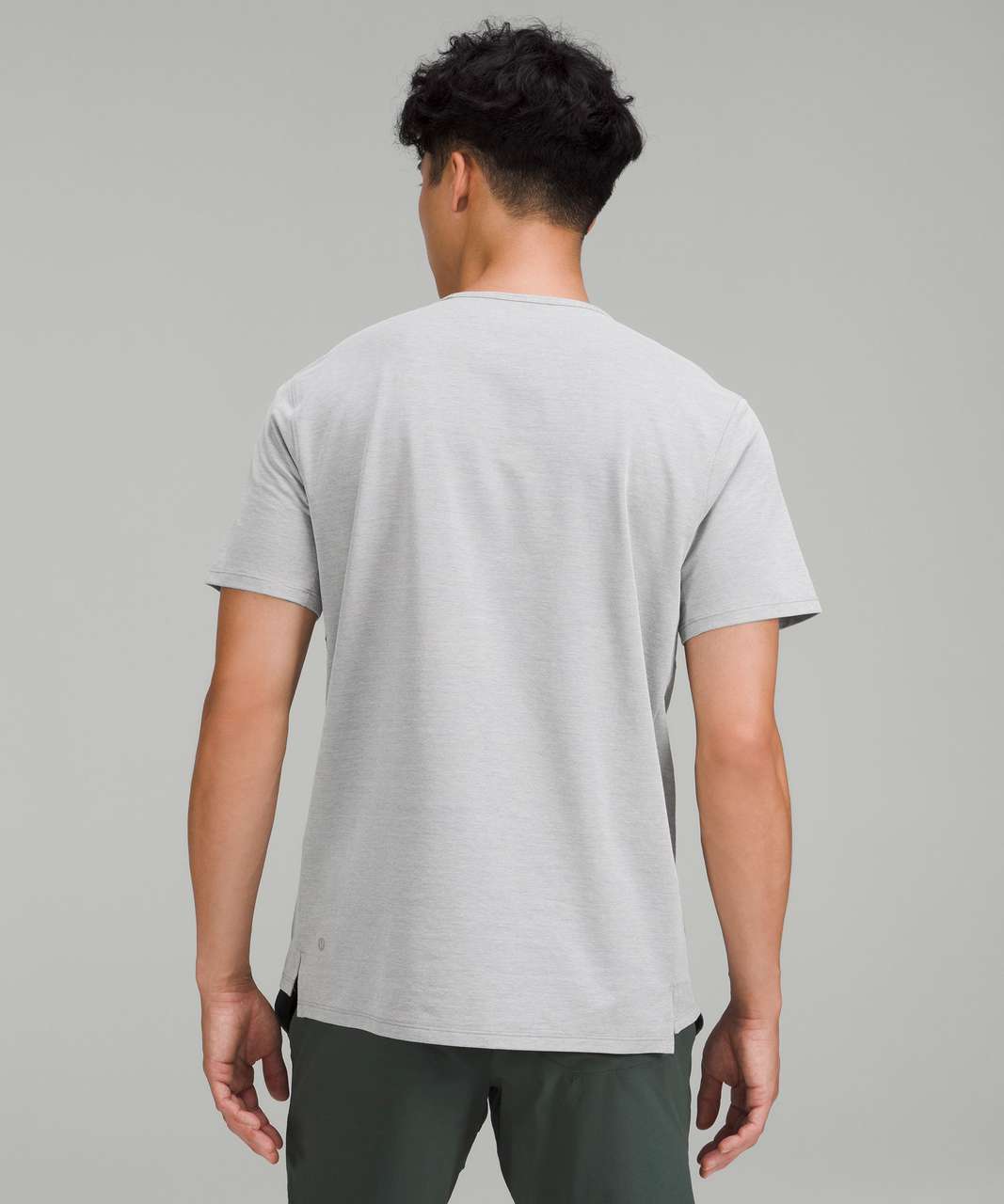 Relaxed Fit Pocket Tee - Grey