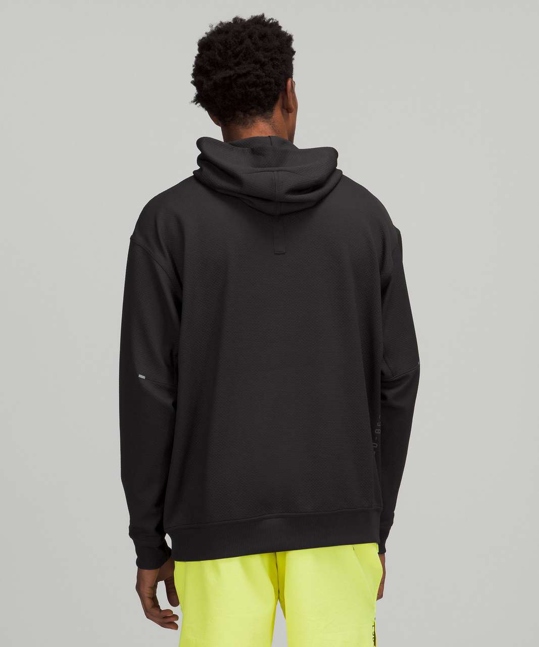 Lululemon Relaxed-Fit Training Hoodie - Black - lulu fanatics