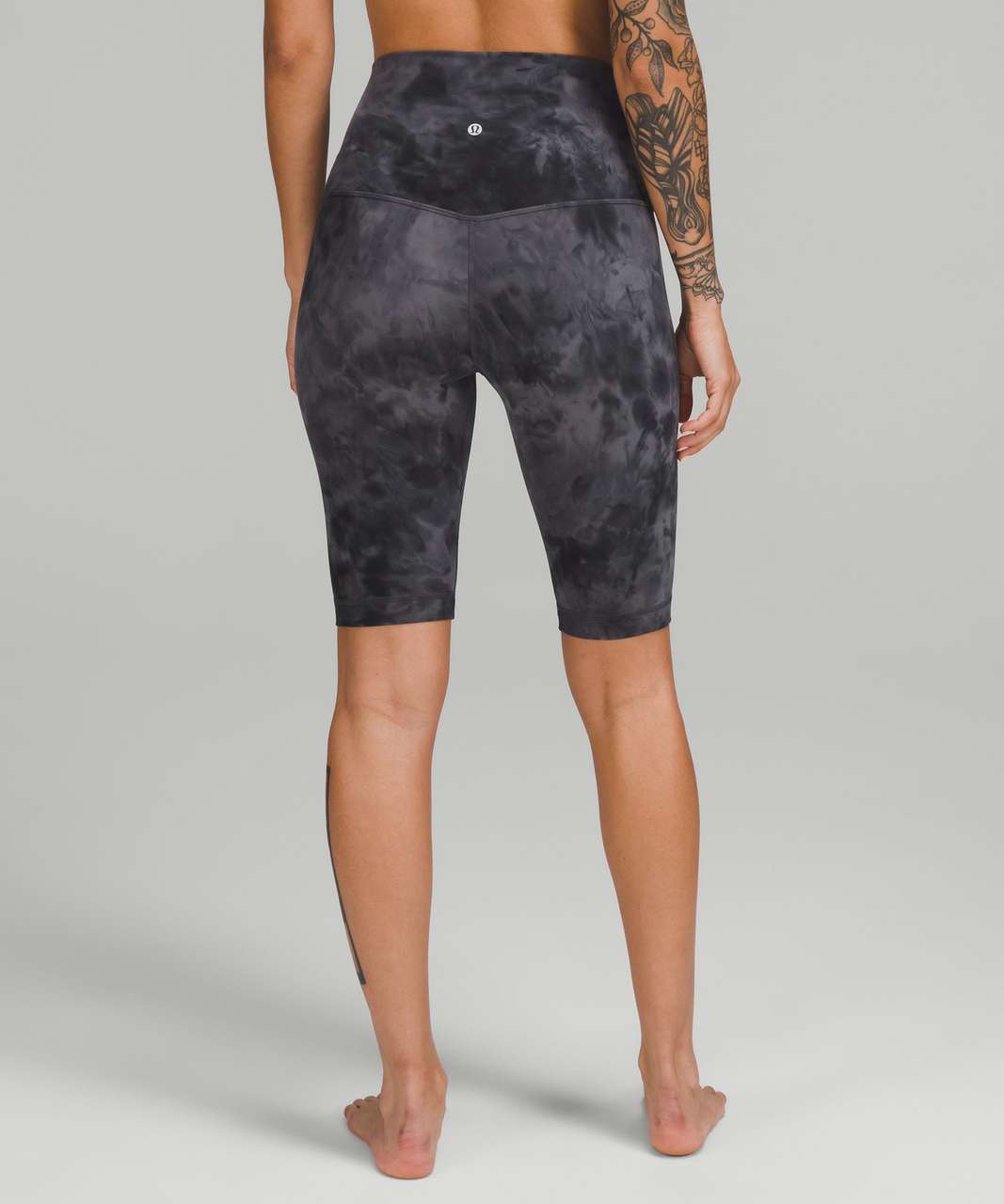 Lululemon Align Super-High-Rise Short 10 - Diamond Dye Pitch Grey