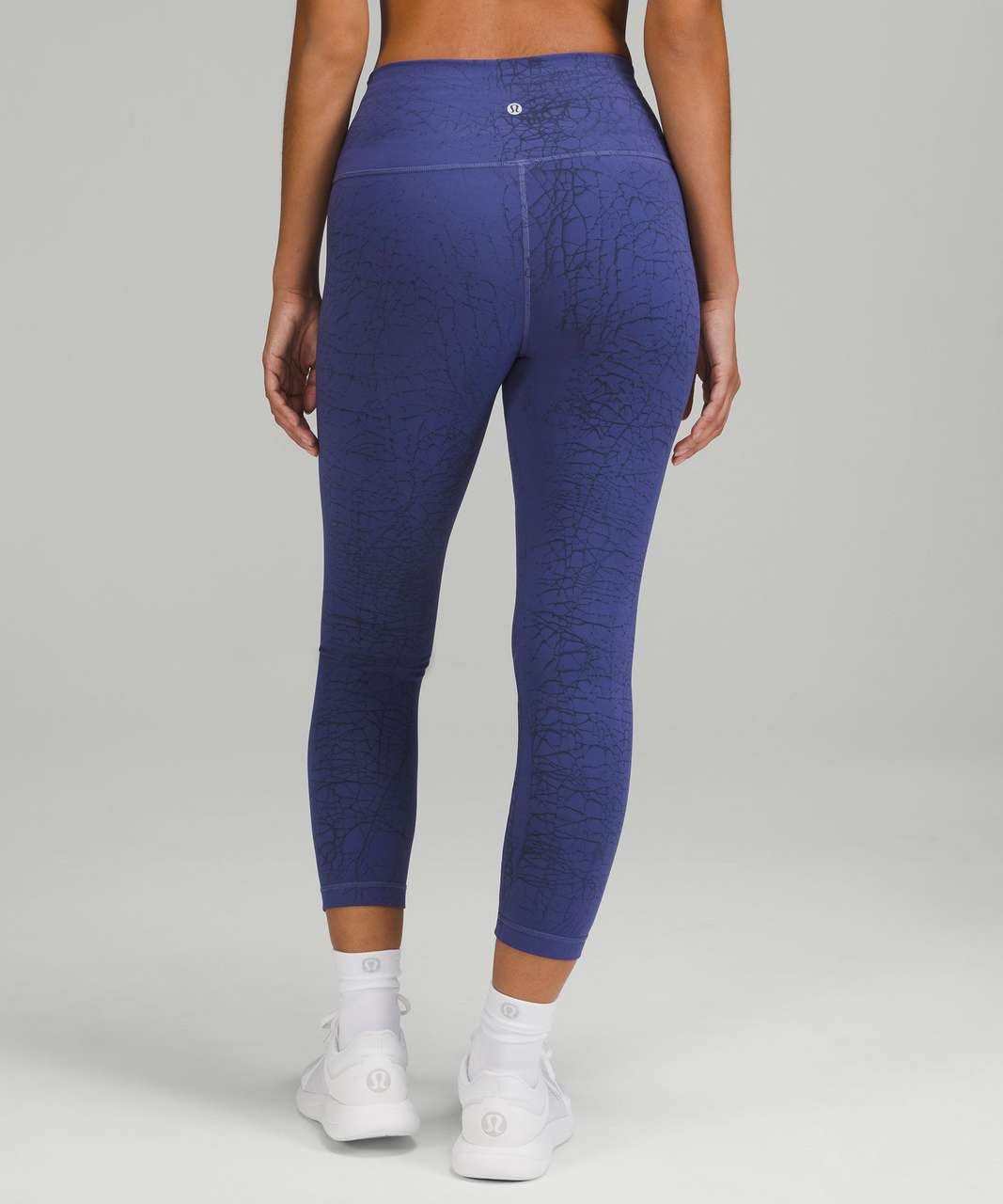 Lululemon Wunder Train High-Rise Crop 23 - Blue Nile - lulu fanatics