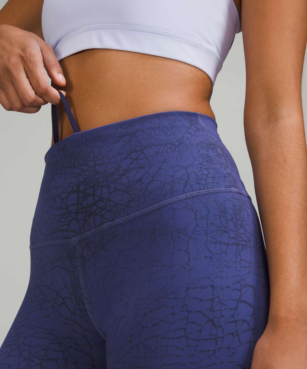 Lululemon City Pulse Pant - Plum / Black / Ziggy Wee August Glo