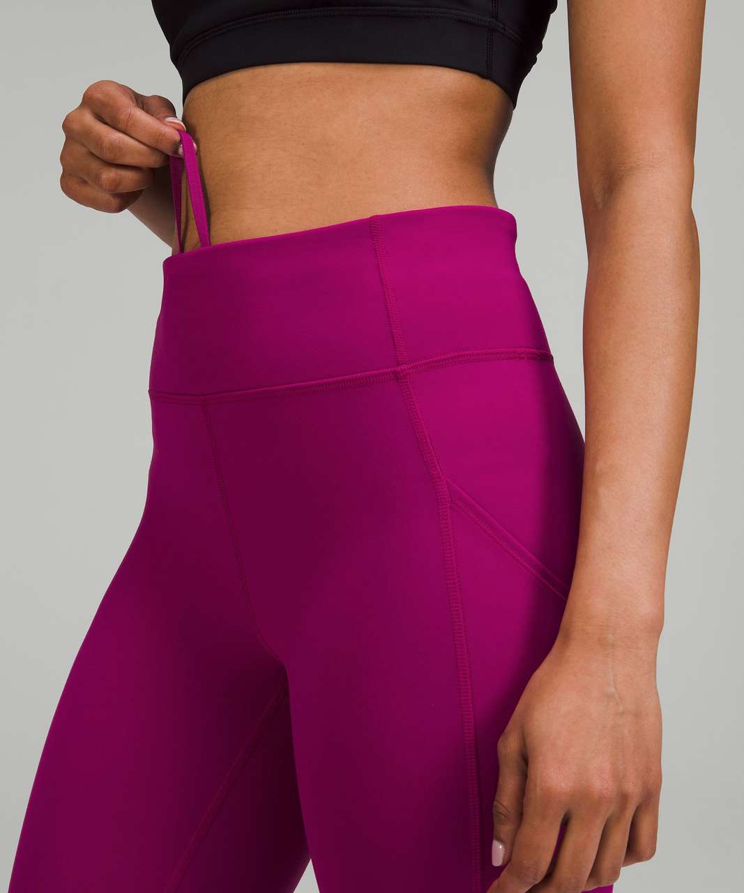 InStill High-Rise Crop 23, Magenta Purple