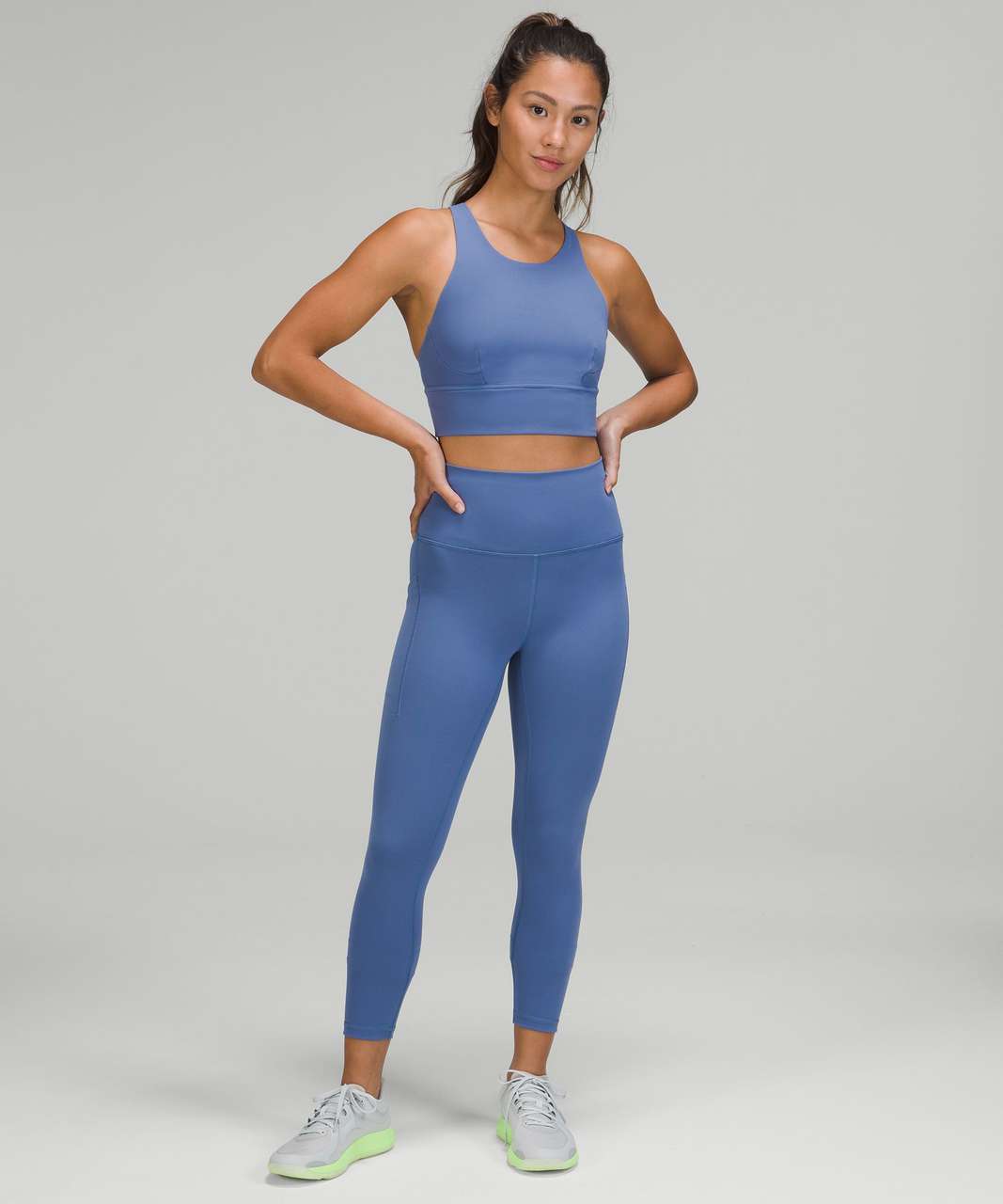 Lululemon Wunder Train High-Rise Tight 25 - Water Drop - lulu fanatics