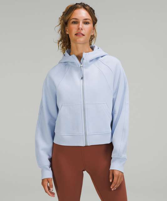 Lululemon Scuba Oversized Full Zip Crop Hoodie Sweatshirt XS SMALL