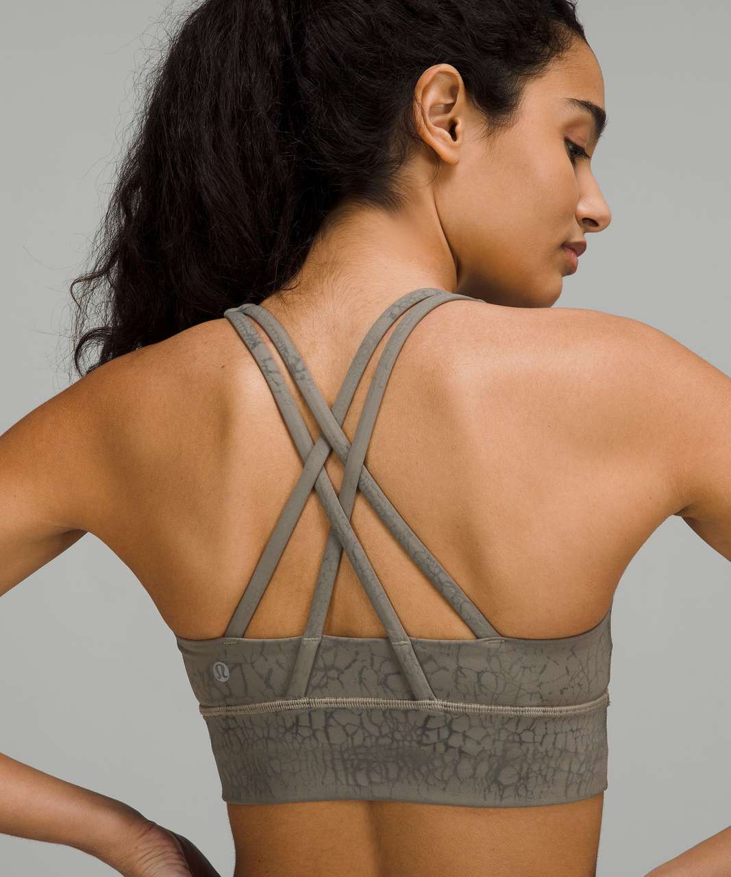 Lululemon Energy Longline Bra *Medium Support, B–D Cups - Rhino