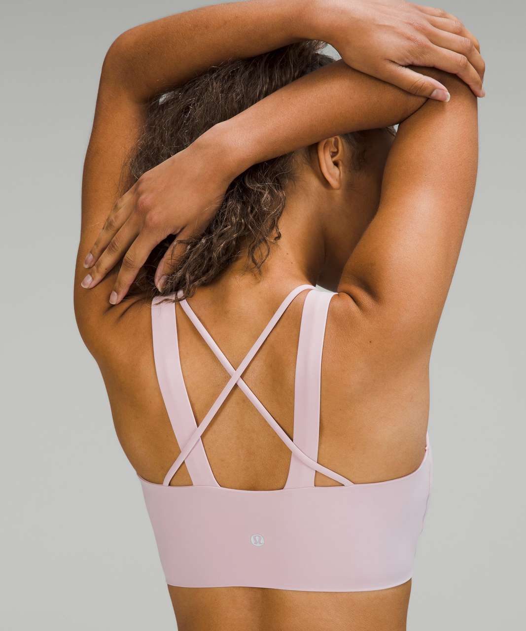 lululemon athletica, Intimates & Sleepwear, Like A Cloud Highneck  Longline Bra Light Support Bc Cup Pink Peony