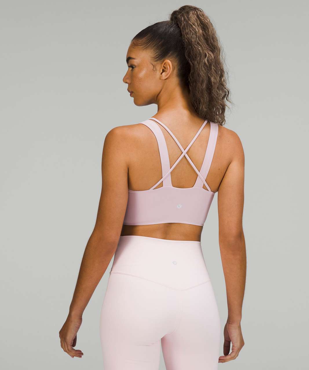 Lululemon Like a Cloud Longline Bra *Light Support, D/DD Cup - Pink Peony