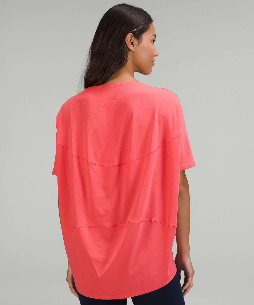 Lululemon Back in Action Short Sleeve Shirt - Pale Raspberry