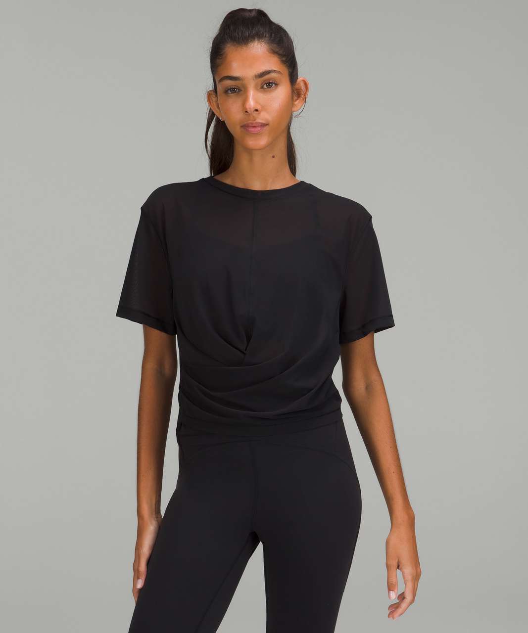 Lululemon Nulu Relaxed-Fit Yoga Long Sleeve Shirt - Black - lulu