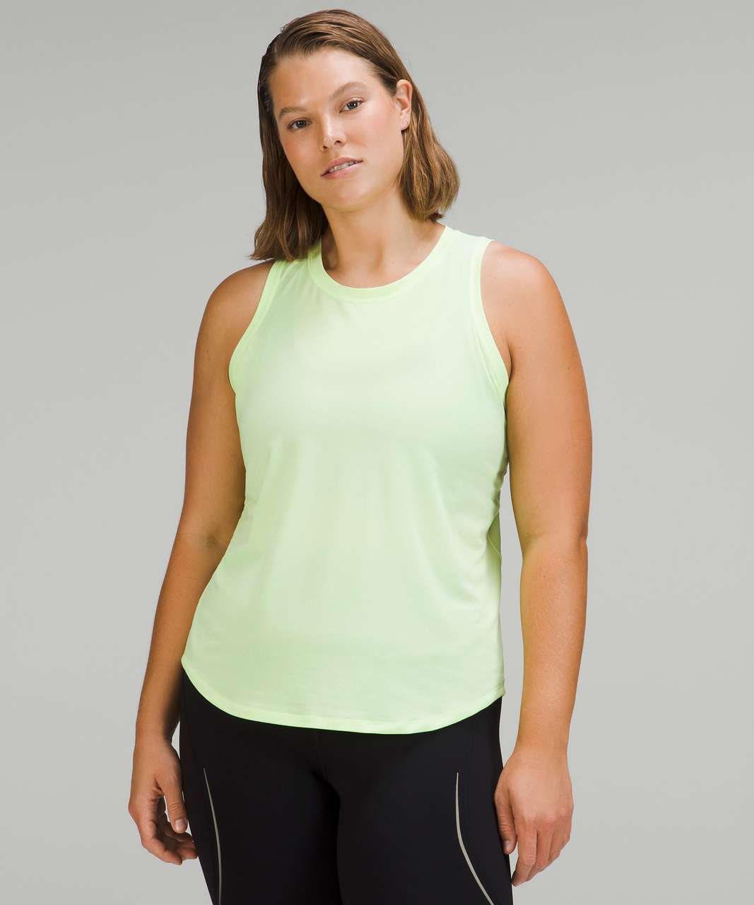 Lululemon High-Neck Running and Training Tank Top - Faded Zap