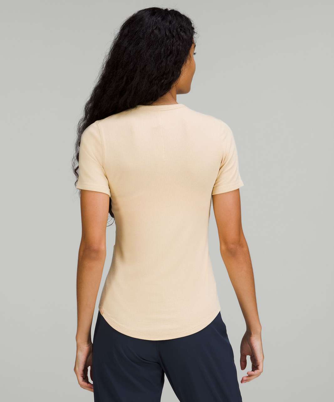 Lululemon Hold Tight Short Sleeve Shirt - Prosecco