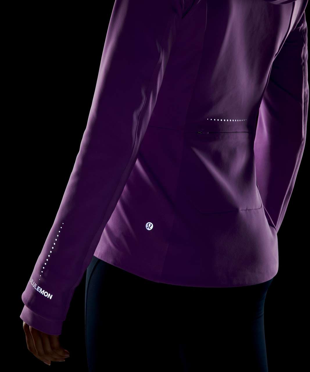 New Lululemon Cross Chill Jacket RepelShell size 6 Sheer Blue-LW4BOHS SHRB