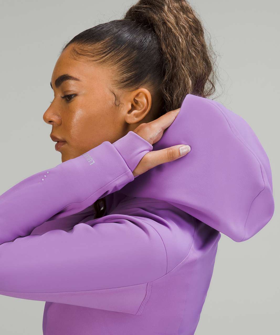 Lululemon Cross Chill Jacket *RepelShell - Purple Blossom Light