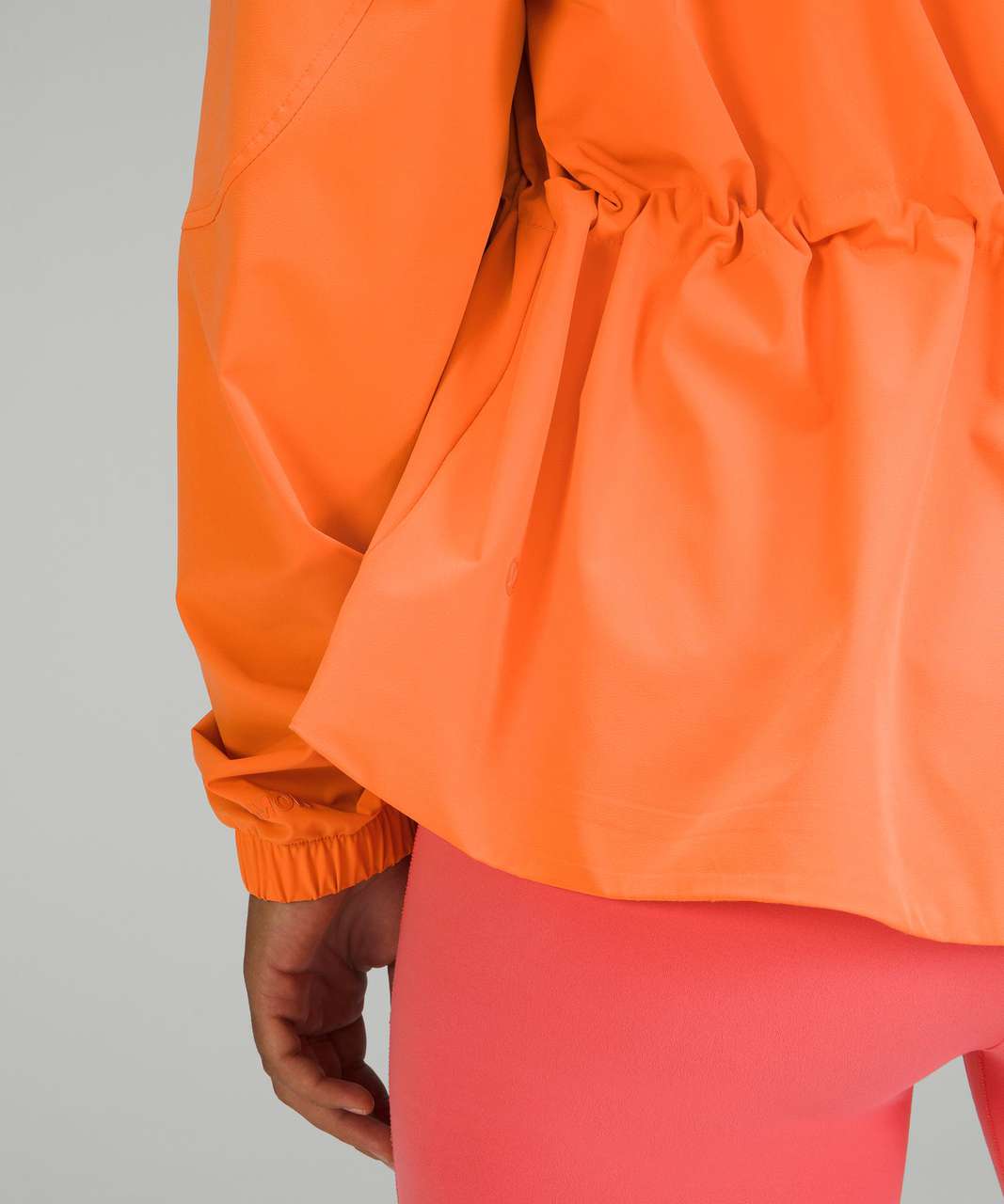 Lululemon Packable Water-Repellent Jacket - Orange Frappe