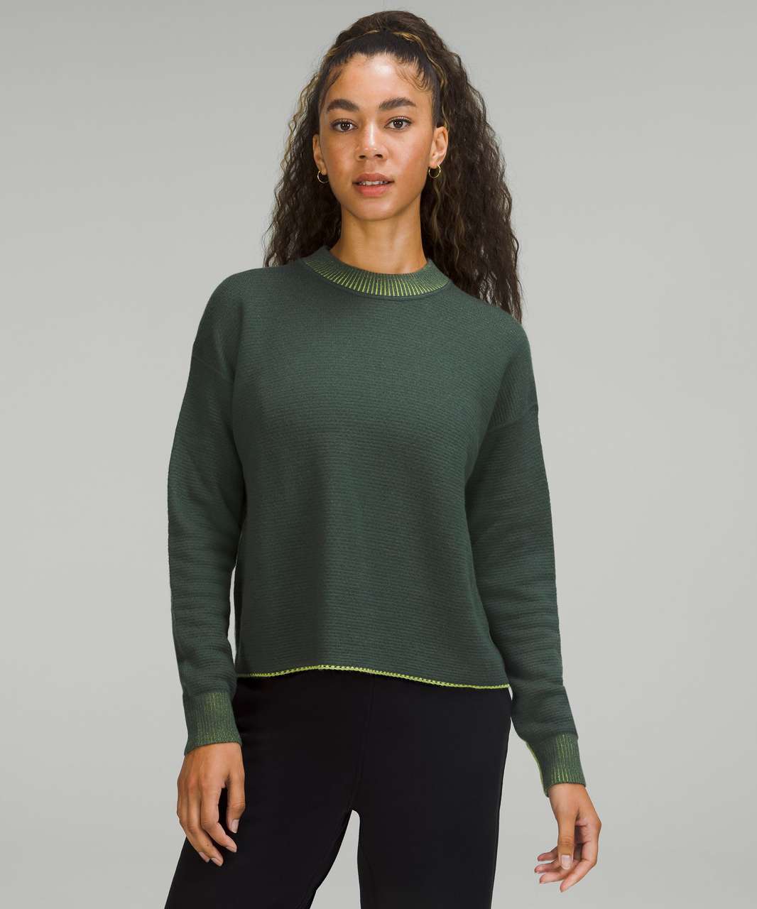 Lululemon perfectly oversized sweatshirt smoked spruce - Sweaters