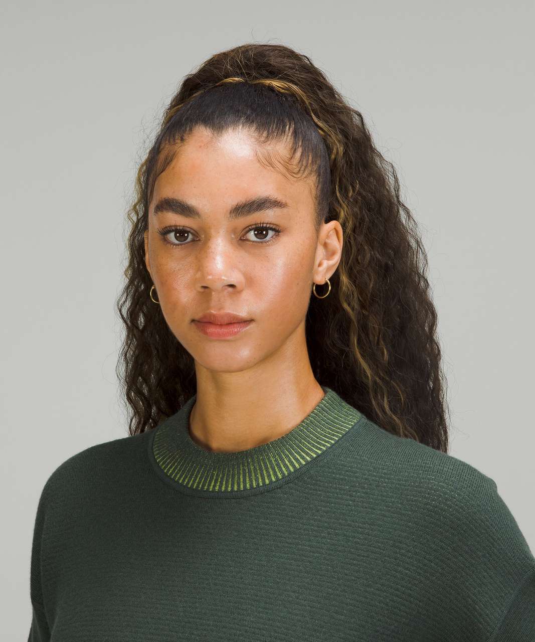 Lululemon perfectly oversized sweatshirt smoked spruce - Sweaters