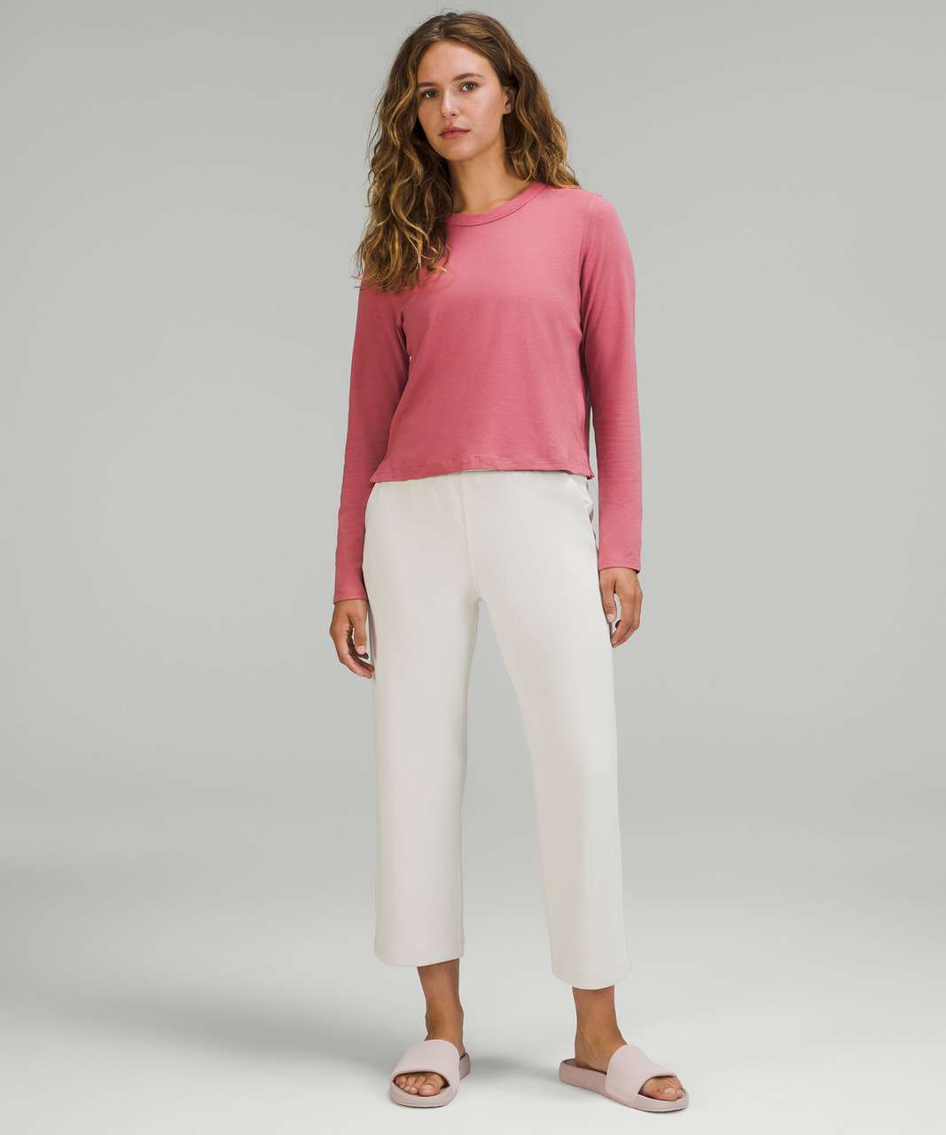 Lululemon Classic-Fit Cotton-Blend Long Sleeve Shirt - Brier Rose