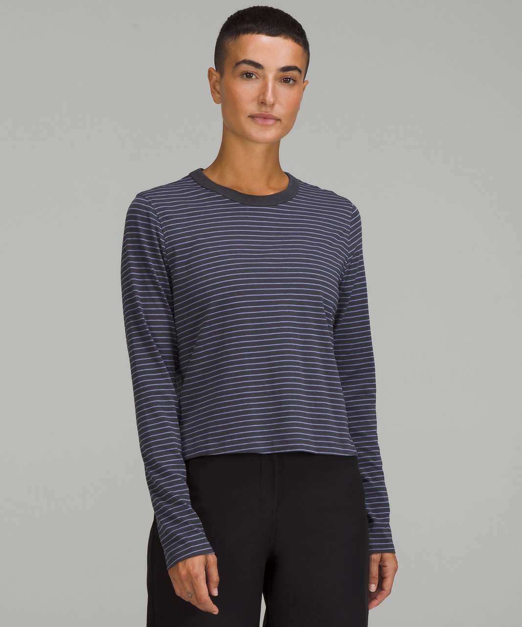 Lululemon Classic-Fit Cotton-Blend Long Sleeve Shirt - Parallel