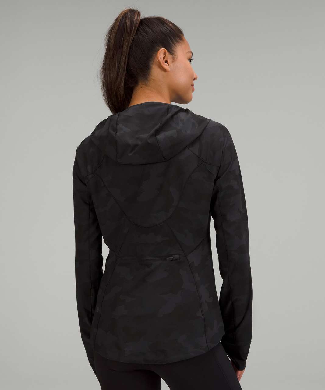 Lululemon Mist Over Windbreaker - Heritage 365 Camo Deep Coal Multi