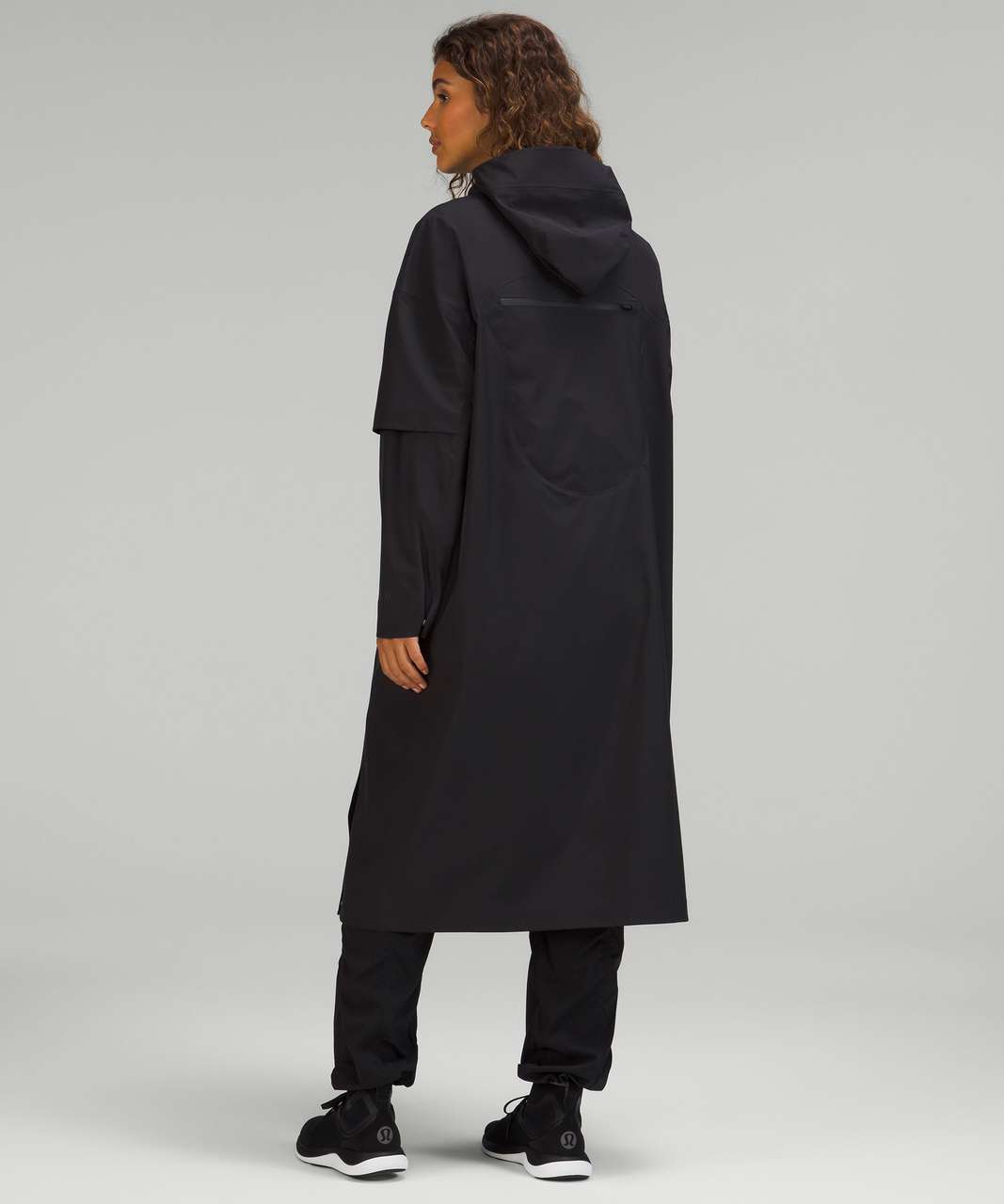 Lululemon Waterproof Rain Poncho - Black