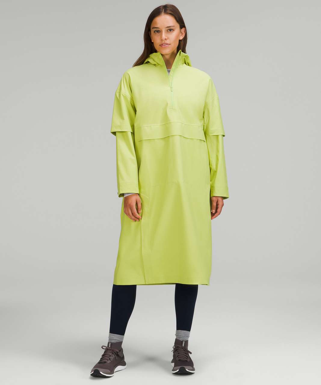 Lululemon Waterproof Rain Poncho - Wasabi