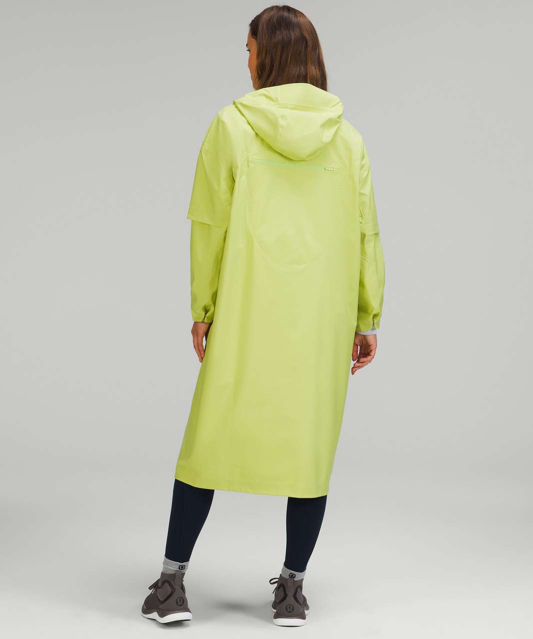 CHAQUETA PONCHO IMPERMEABLE RAIN COAT VERDE - Zaldi