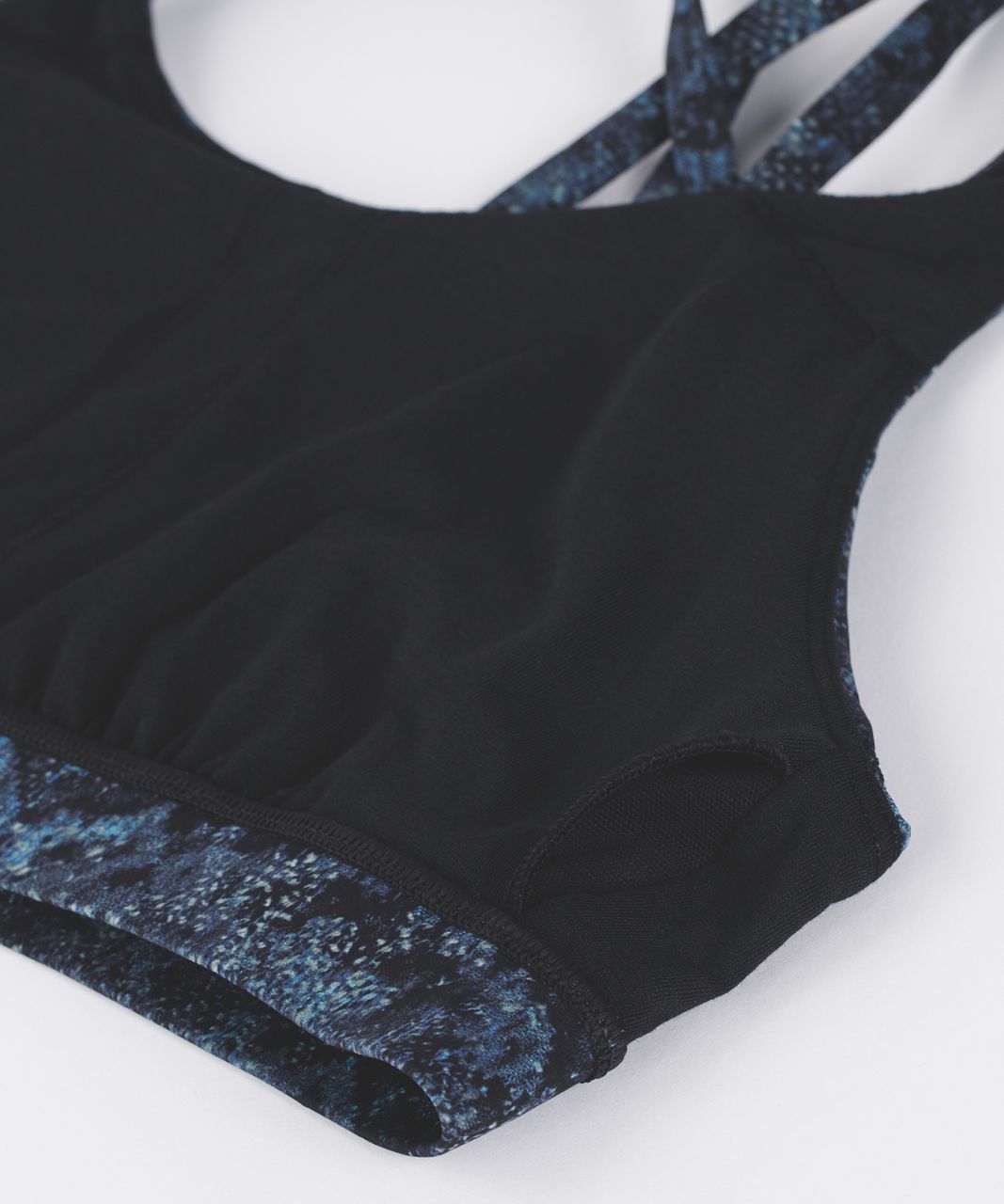 Lululemon Energy Bra (Nulux) - Fairisle Multi Black