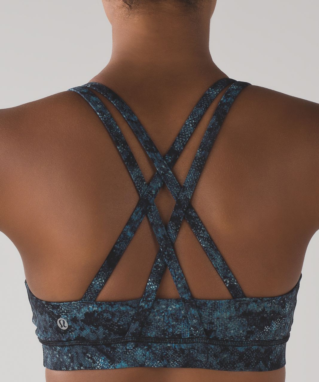 Lululemon Energy Bra (Nulux) - Fairisle Multi Black