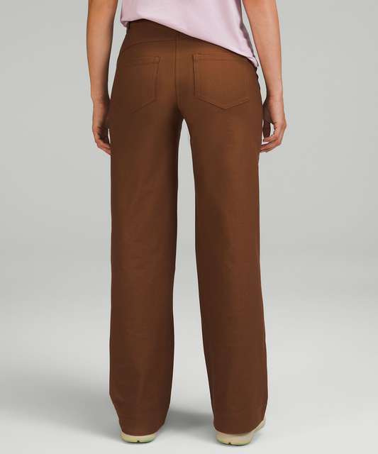 Lululemon City Sleek 5 Pocket Wide Leg Pant - Bold Beige - lulu fanatics