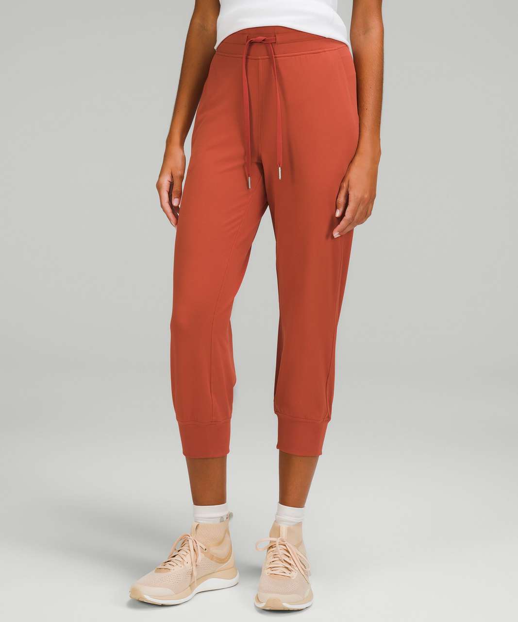 Lululemon Ready to Rulu High-Rise Cropped Jogger - Red Rock