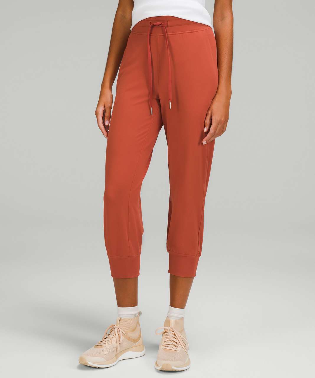 Lululemon Stretch High-Rise Jogger - Linear Tempo Jacquard Silver Drop  Vapor - lulu fanatics