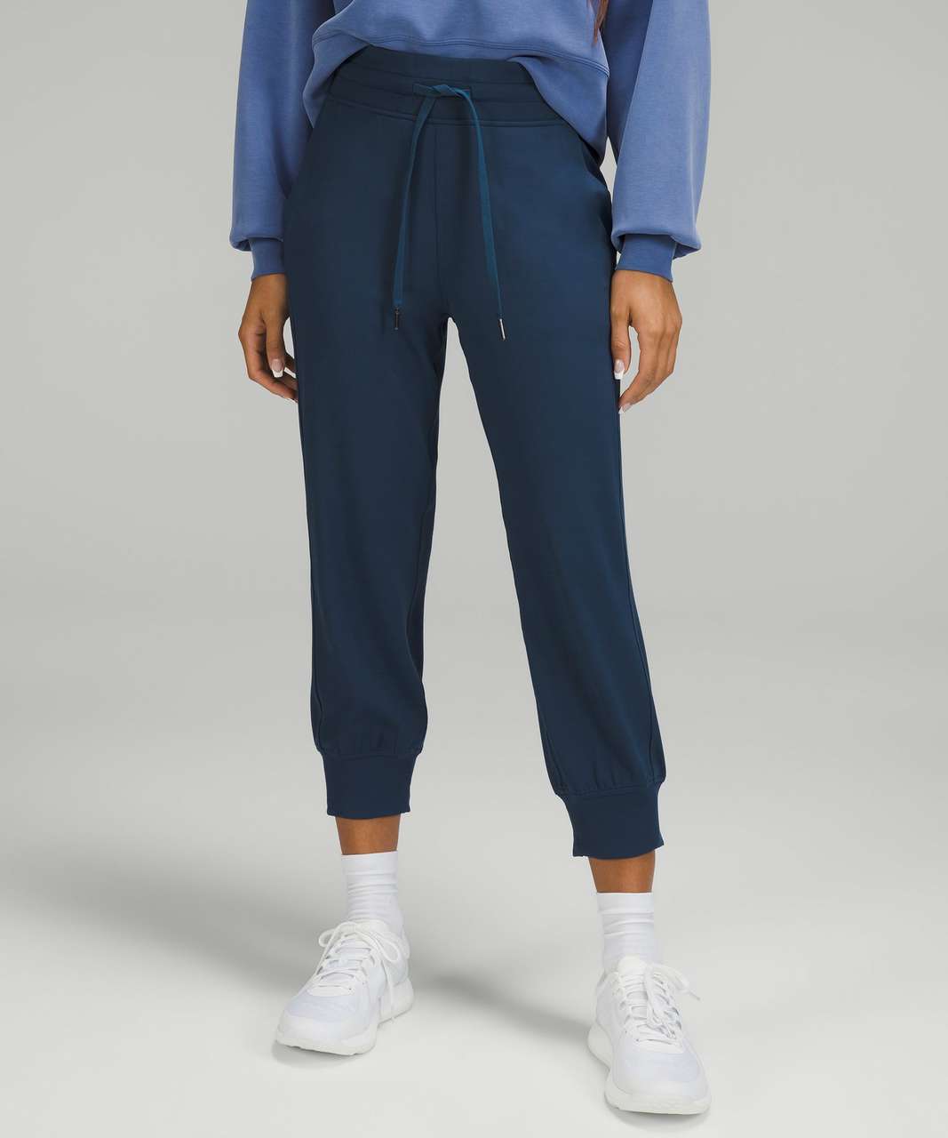 Lululemon Ready to Rulu High-Rise Cropped Jogger - Mineral Blue