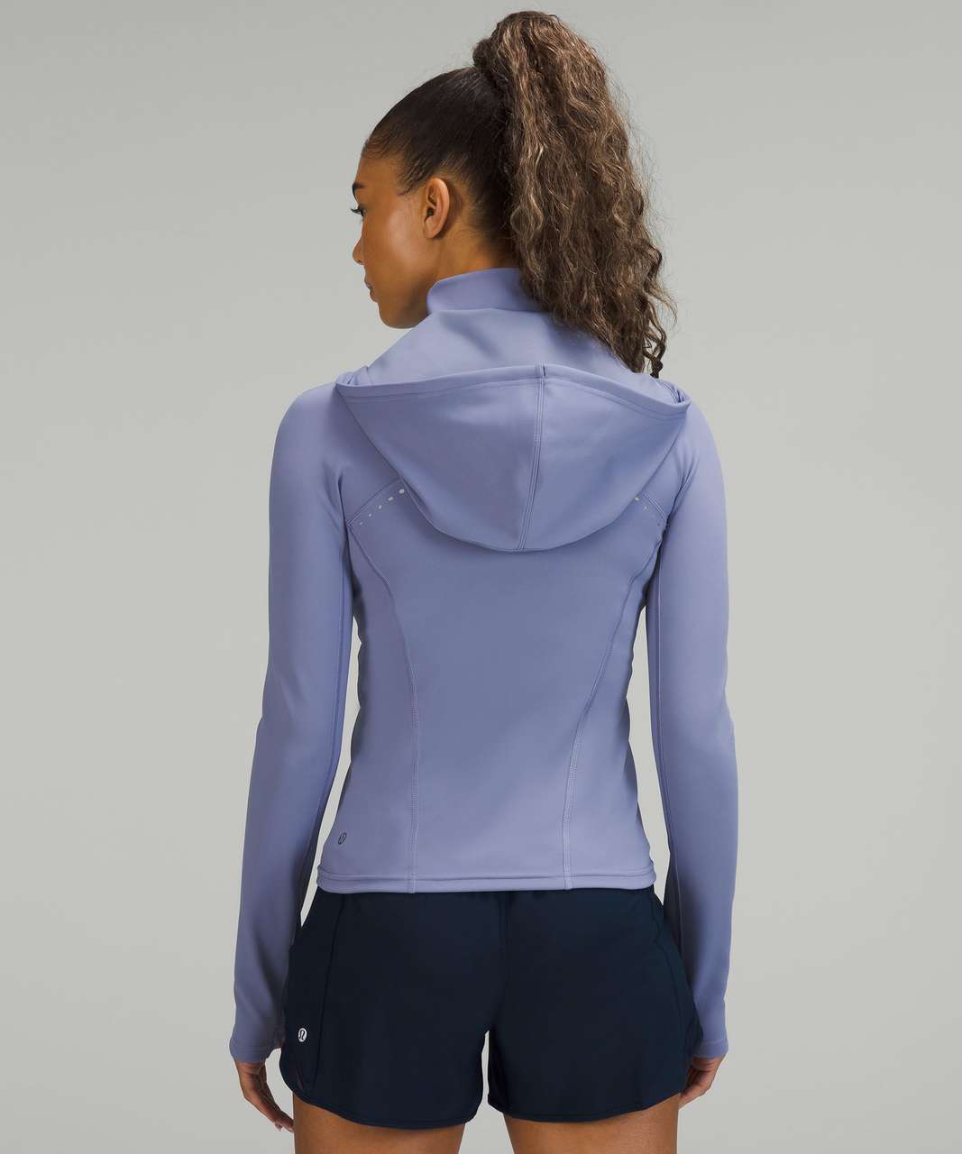 Lululemon Rain Repellent Running Jacket - Peri Purple