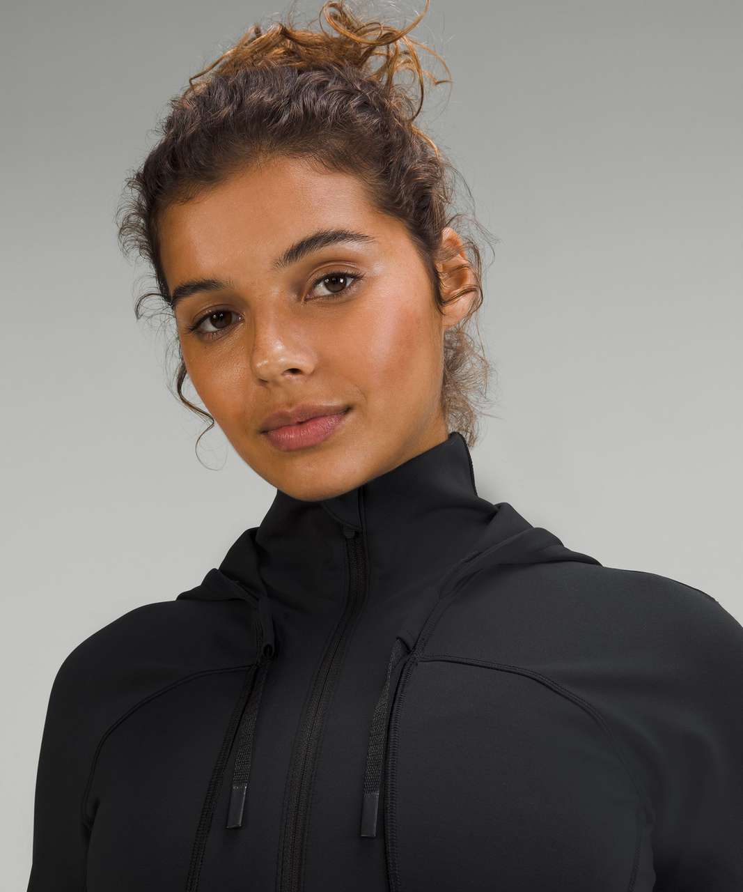 Lululemon Rain Repellent Running Jacket - Black - lulu fanatics