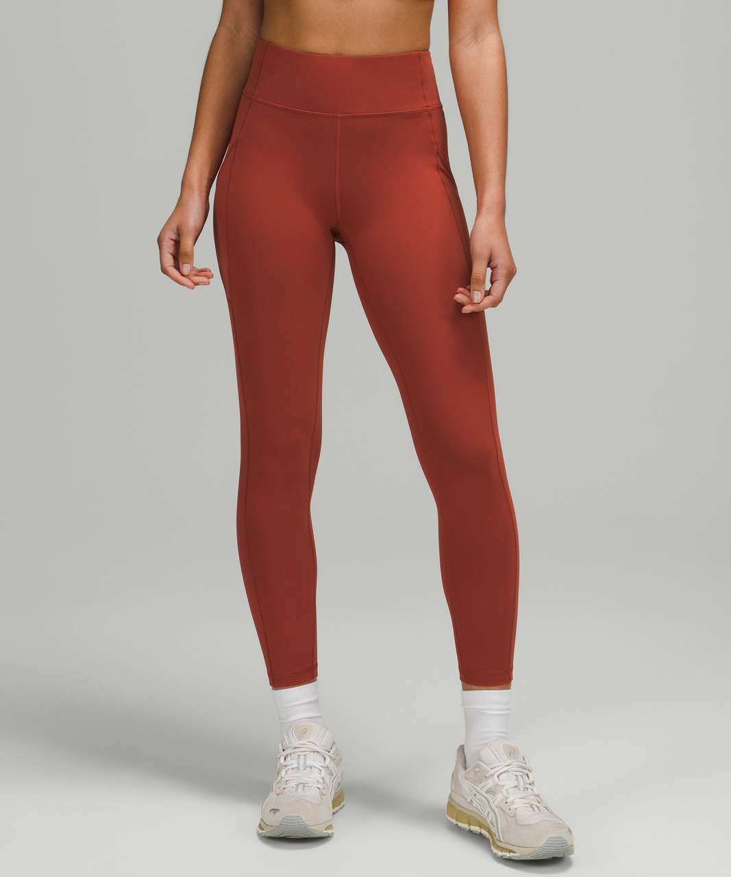 Lululemon Invigorate High-Rise Tight 25 - Chianti - lulu fanatics